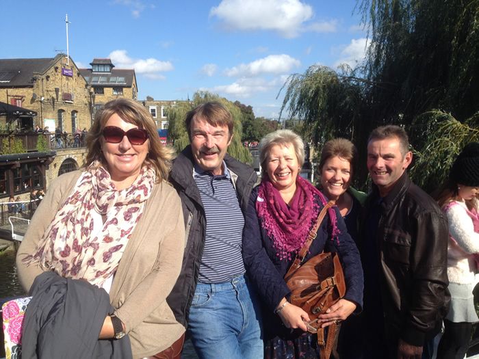 Roger (2nd Left) with friends from Phoenix